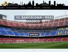 Tablet Screenshot of barcelonavip.com